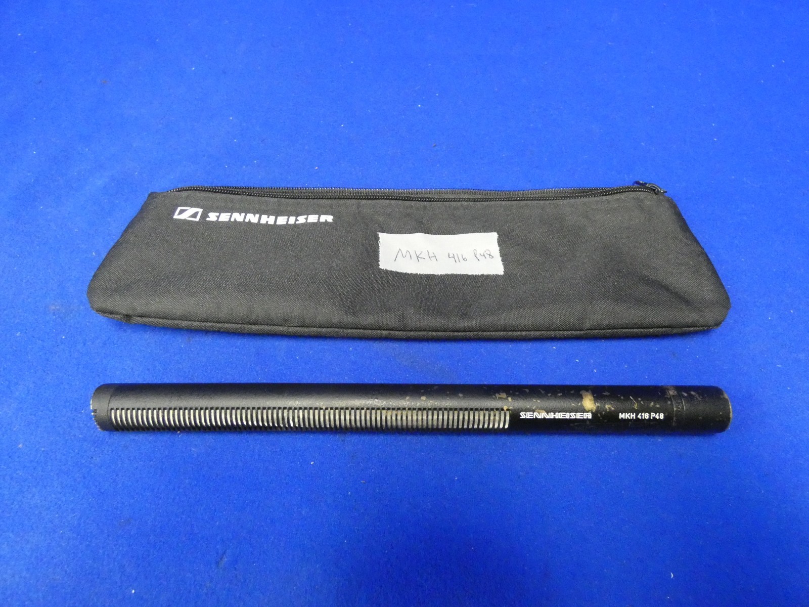 Sennheiser MKH 416 P48 Shotgun Microphone w/Sennheiser Black Soft Case