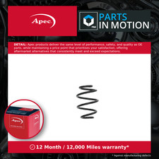 2x Coil Springs (Pair Set) fits RENAULT TWINGO Mk2 1.2 Rear 07 to 14 Suspension