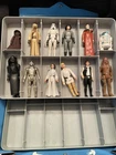 Star Wars Vintage 1977 First 12 Original Kenner Figures with Vinyl Case NO REPRO