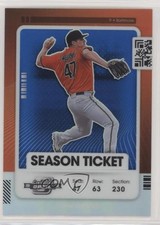 2021 Panini Contenders Season Ticket Optic Blue Prizm 19/99 John Means #12 0a3