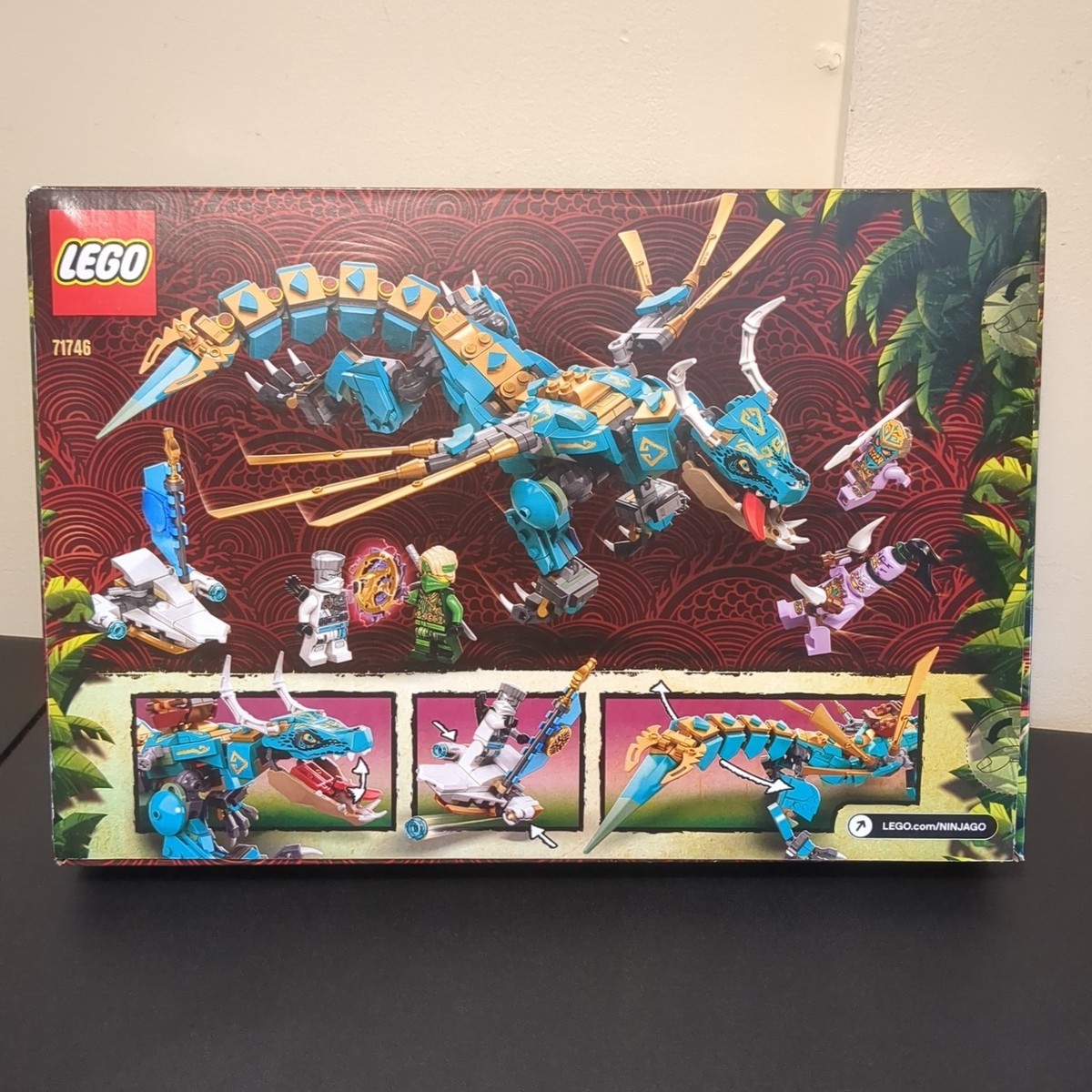 LEGO 71746 Ninjago JUNGLE DRAGON w/ Lloyd Zane Thunder Keeper