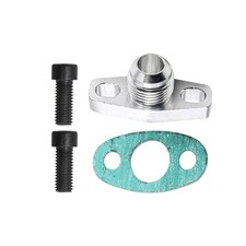 AN10 Turbo Oil Return  Flange Adapter Kit for  GT28 GT30 GT35 T25 with M8X12974