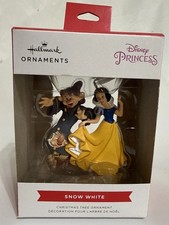 Disney Princess Snow White Hallmark Christmas Ornaments Sealed Dopey Sneezy