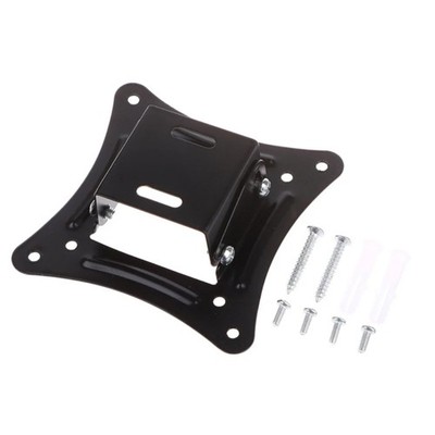 Space Saving Metal Wall Mount for LCD Television Monitor with Adjustable Tilt