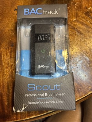 BACtrack Scout Professional Breathalyzer Alcohol Level Tester New Sealed