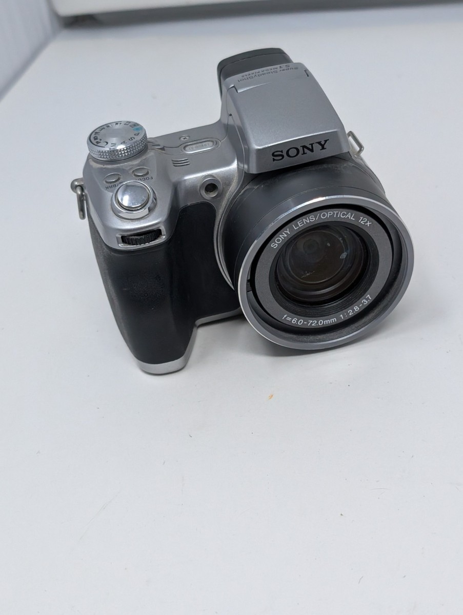 Sony Cyber-shot DSC-H1 5.0MP Digital Camera 12X Optical Zoom