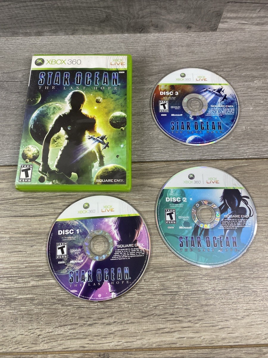 Star Ocean: The Last Hope (Xbox 360, 2009) No Manual 662248908281