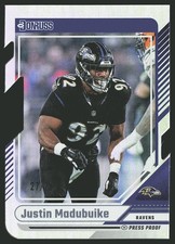 2024 Donruss #49 Justin Madubuike /75 SN