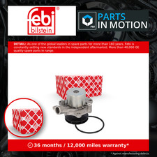 Water Pump fits AUDI A3 8V 1.6D 2.0D 2012 on CUNA Coolant 04L121011E Febi New