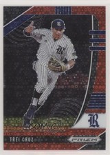 2020 Panini Prizm Draft Picks Red Donut Circle 76/99 Trei Cruz #PDP73 07rd