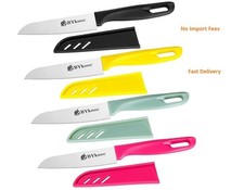 8 pieces Paring Knives (4PCS Peeling Knives and 4PCS Knife Sheath), Ultra Sharp
