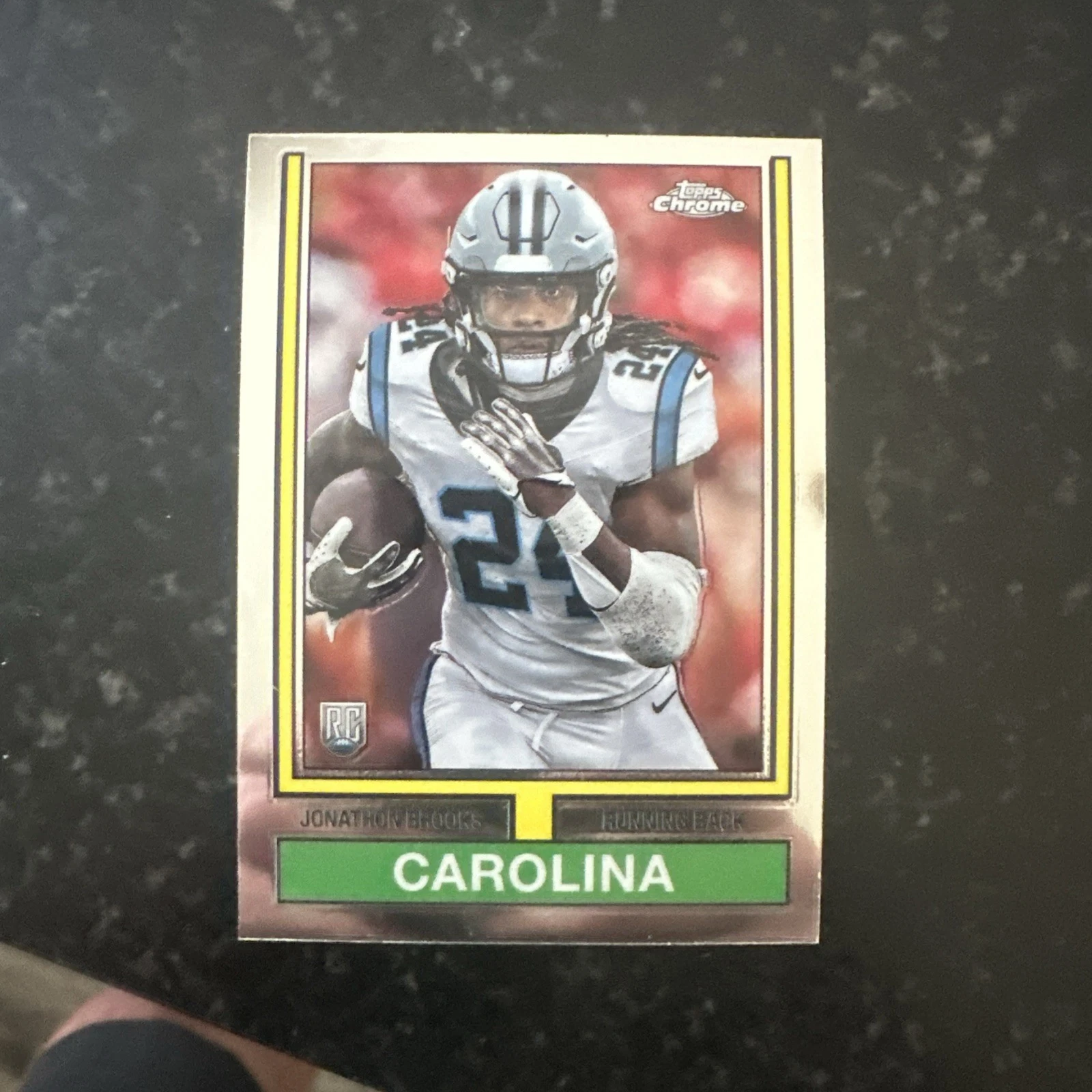 Jonathon Brooks Topps Chrome 1974 Topps Football #74TF13 Refractor