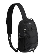 RFID Anti Theft Sling Bag: Small Crossbody Travel Hiking Daypacks