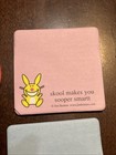 Happy Bunny Sticky Note Pads Set Of 4-Jim Benton — photo 4