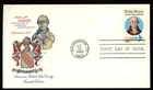 ITALIAN AMERICAN REVOLUTIONARY WAR PATRIOT PHILIP MAZZEI FARNAM APAS CACHET  FDC