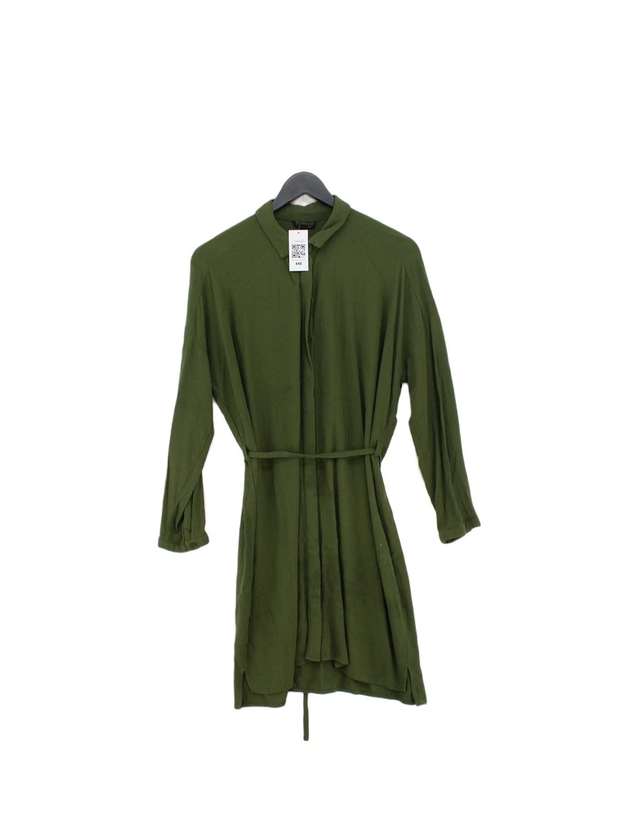 green emerald velvet dress Rent Topshop Ruched Sleeve Mini Shirt Dress In Green Animal Print