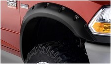 Bushwacker Pocket Style Front Fender Flares Black For Dodge Ram 50047-02 Bushwacker Pocket Style Front Fender Flares Black For Dodge Ram 50047-02