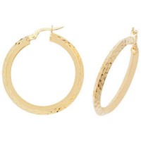 9ct Gold Hoop Earrings 9ct Gold Hoop Earrings