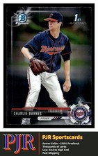 2017 Bowman Draft Chrome #BDC-76 Charlie Barnes Minnesota Twins