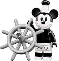 Vintage Mickey Minifigur (Verpackt) . Design FüR Lego Disney Serie 2 Play Sets