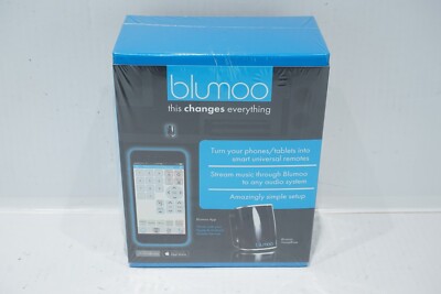 NEW BLUMOO BLUETOOTH / IR SMART UNIVERSAL REMOTE HOMEBASE APP CONTROLLER
