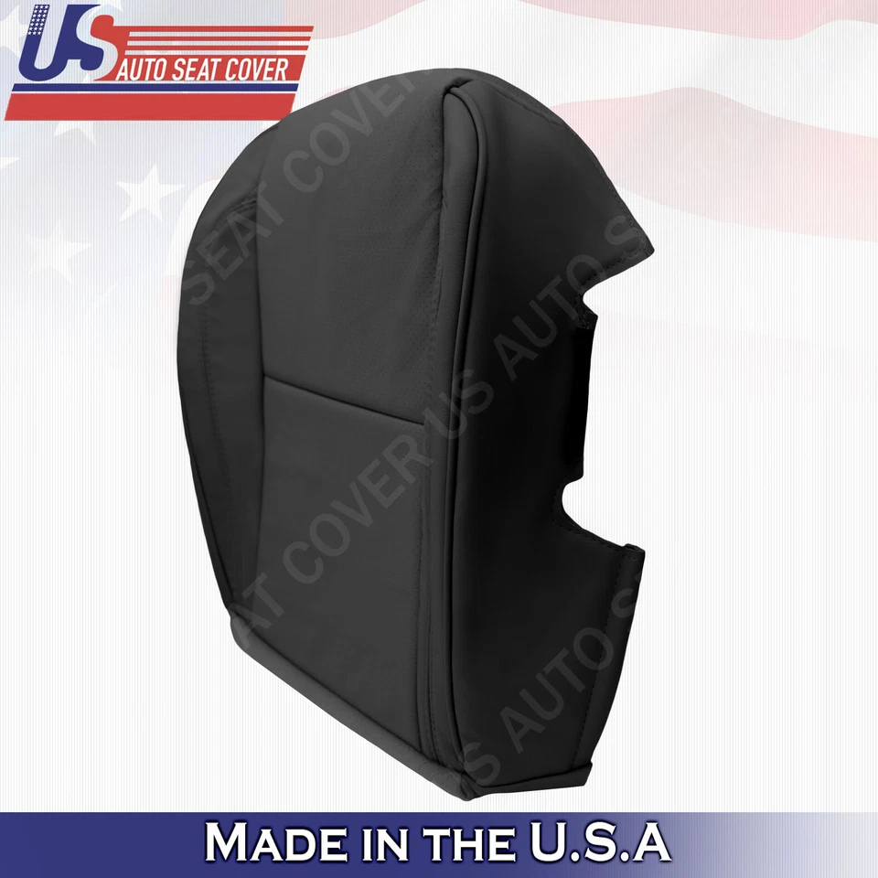 Fits For 1998-2005 Lexus GS300 GS400 GS430 Bottoms Perforated Leather Cover Blk - Image 3 of 4
