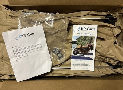   K9 Carts Dog Wheelchair -(XXL OVER 115lbs)- MADE IN THE USA      (XX Large) 