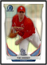 2014 Bowman Chrome #BCP42 Tim Cooney Prospects Refractors #474/500