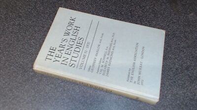 			The Years Work In English Studies, Vol 51, 1970, Geoffrey Harlow 		