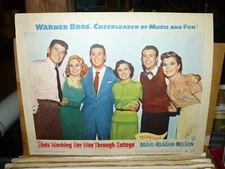 SHE'S WORKING HER WAY THROUGH COLLEGE, orig LC #1 (Ronald Reagan) - 1952