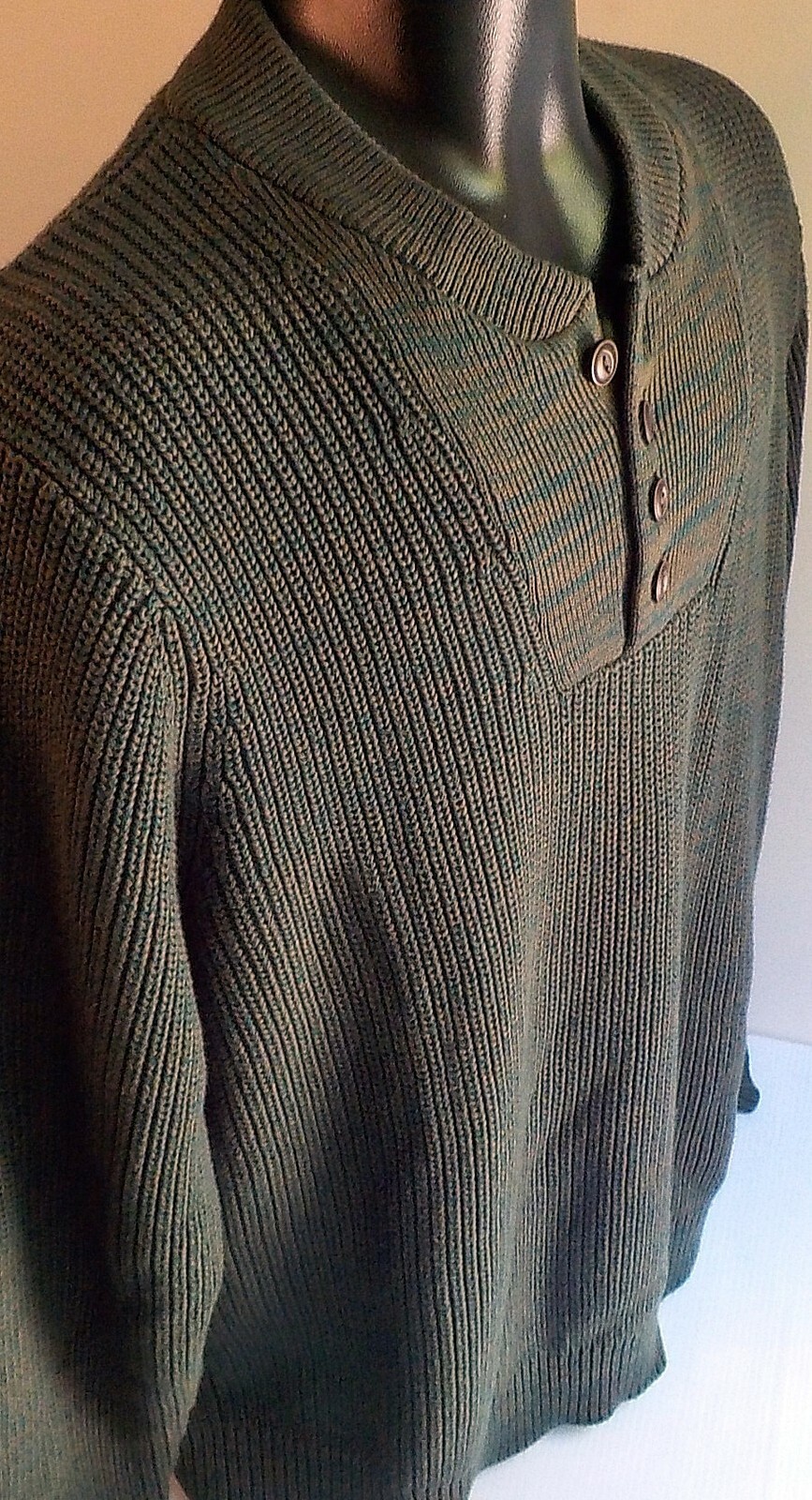 henley style sweater