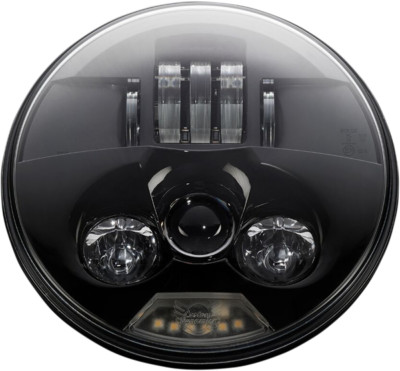 CUSTOM DYNAMICS PB-7-B LED FRONTSCHEINWERFER PROBEAM 7'' BLACK HARLEY DAVIDSON XL...