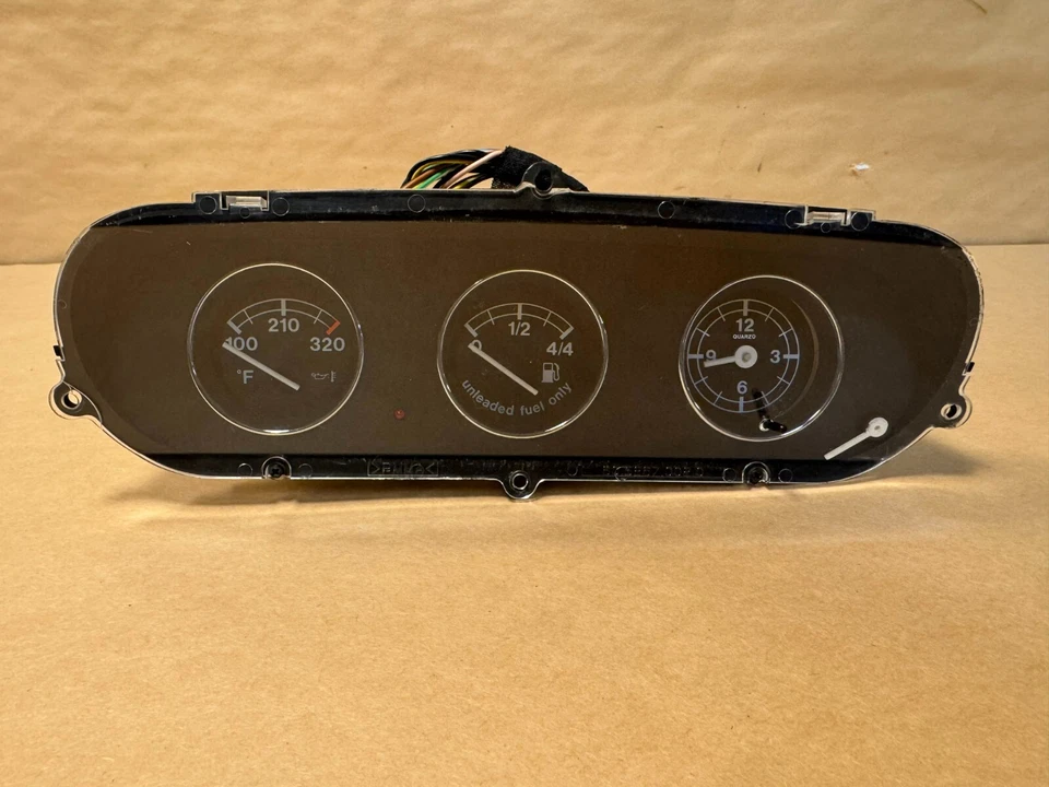 Instrumentos de tablero Ferrari 550 medidor de temperatura de aceite genuino Foto 2 de 4