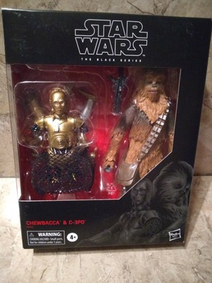 Star Wars Black Series Chewbacca C3po Exclusive In Stock New Esb 6 C 3po Ebay