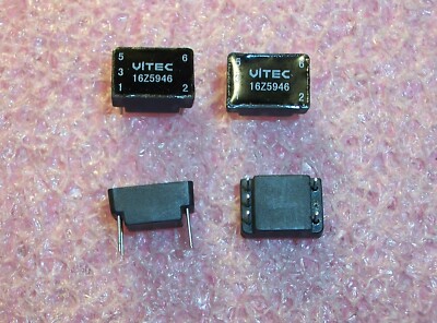 QTY (10) 16Z5946 VITEC T1/E1 1:2CT 1.2mH SINGLE THROUGH HOLE TRANSFORMERS