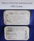 Vintage 1974 USSC Myth? Kai Kaoos Flight Of 2000 BC 1 Oz .999 Silver Bar 241968