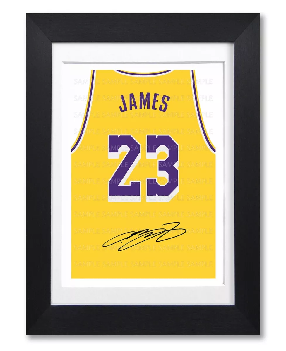 LeBron James Autographed Jersey