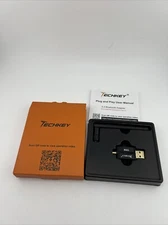 Techkey BT833 Black USB Long Range 5.3 Bluetooth Adapter