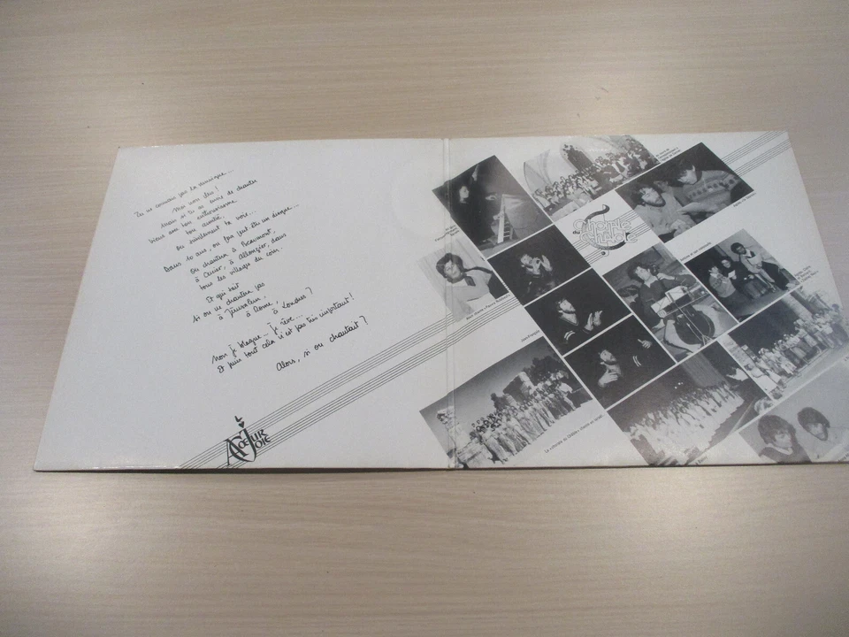 CHORALE DU CHABLE - VINYLE ALBUM LP 33 Tours - Photo 3/3