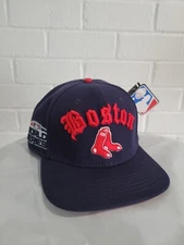 PRO STANDARD MLB Boston Red Sox 2018 World Series Olde English Snapback Hat/Cap