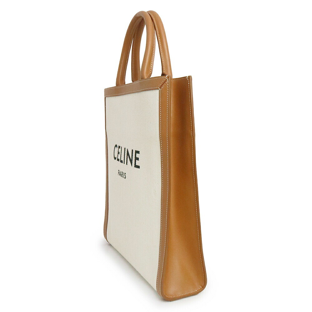 CELINE Vertical CAVA Small Shoulder Handbag Natural Beige CELINE Vertical CAVA Small Shoulder Handbag Natural Beige