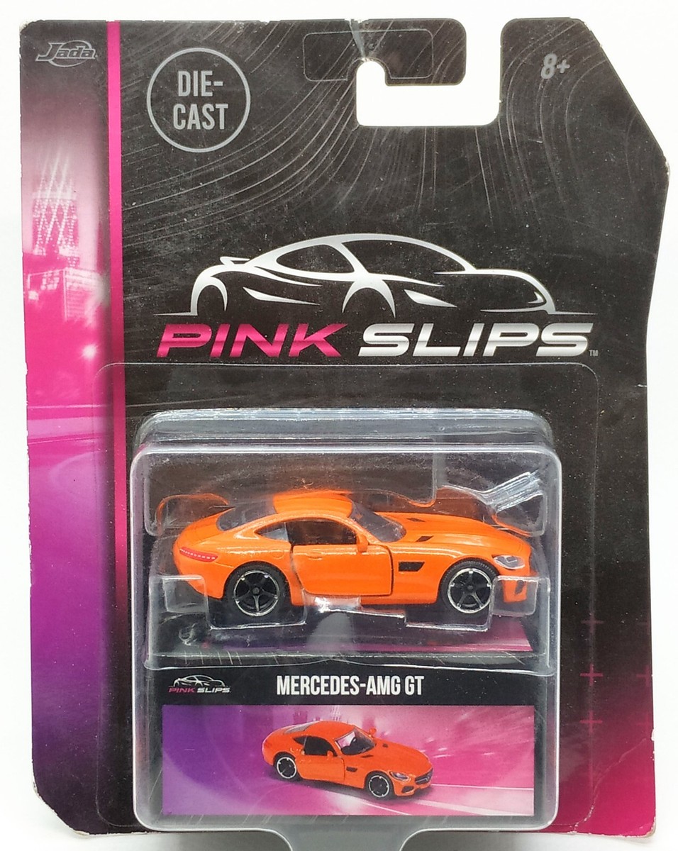 Majorette Mercedes Benz AMG GT Orange - Pink Slip Series 1:60 (3