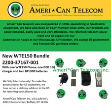 Spectralink Polycom 8030/ WTE150 Dual Charger Bundle (2200-37167-001)