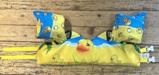 Chriffer Kids Yellow/Blue Ducky Swim Vest Life Jacket for 22-66 Lbs W/Floaties