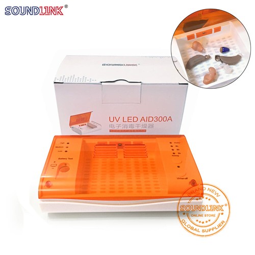 UV Electronic Hearing Aid Dryer LED Sanitizer Dehumidifier Drybox