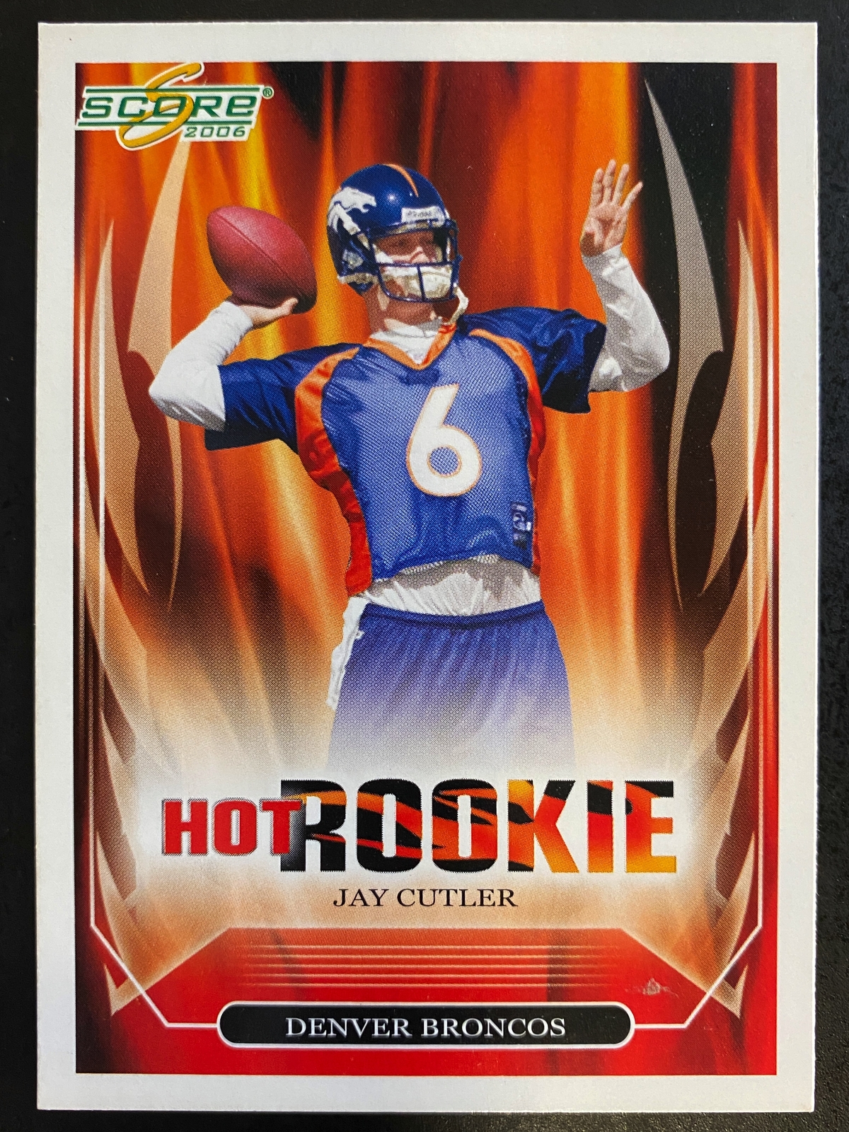 Jay Cutler Score Hot Rookie #3 Base