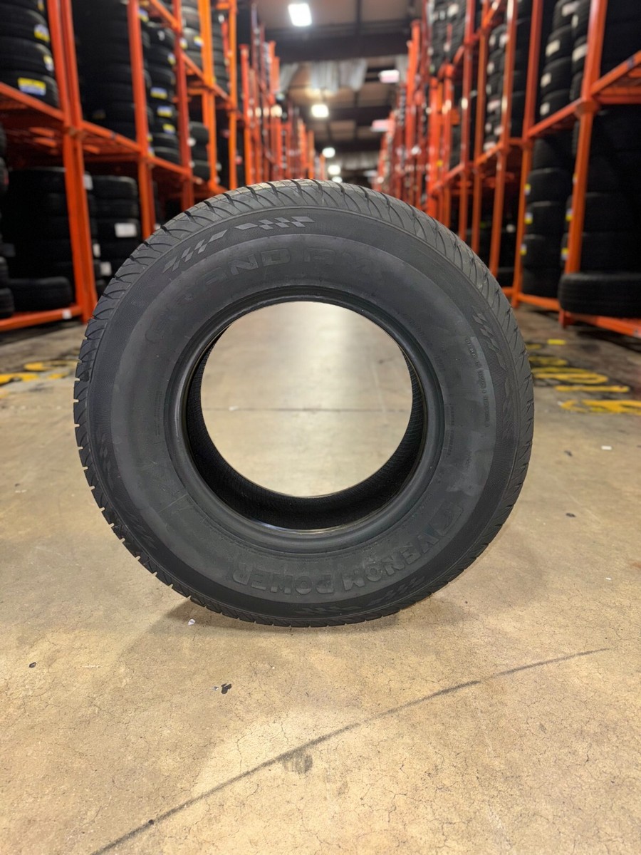 2 NEW 255/70R15 VENOM GRAND AM WHITE LETTER ALL SEASON TIRE 255 70