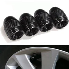 4x Aluminum Bullet Car Air Port Cover Tire Rim Valve Wheel Stem Caps Accessories