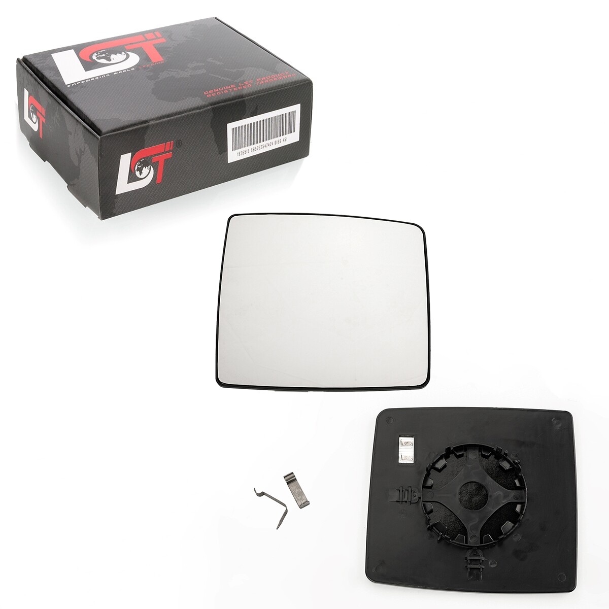Mirror Outside Glass Right Heated Convex for Opel Combo C 01-11