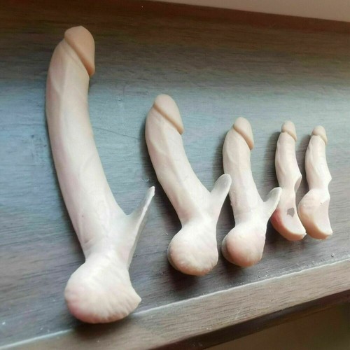 1/6 5pc Set Man Genital Organ Big JJ Penis Phicen 12" Male Muscle Body Toy New - Picture 3 of 8
